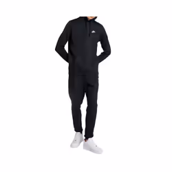 NIKE Club Mens Full Tracksuits Hoodie Joggers Casual Sweat Gym Bottom Black S-XL - Black, Full Tracksuit