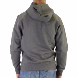 NIKE Pull Over Hoodie  Charcoal Heather/Anthracite/White  Large-T