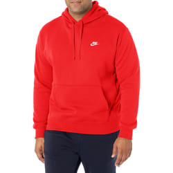 NIKE Pull Over Hoodie  University Red/University Red  X-Large