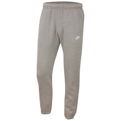 Nike Men's Club Open-Hemmed Pants Gray | Gray | White XL