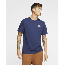 Nike Sportswear Club T-Shirt Navy - Small