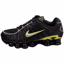 Nike Shox Tl Mens Fashion Trainers in Black Silver - 8.5