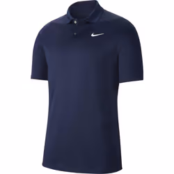 Nike Men's Nike Dri-fit Victory Polo  Obsidian/White  Medium