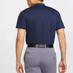 Nike Men's Nike Dri-fit Victory Polo  Obsidian/White  Medium