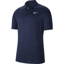 Nike Men's Nike Dri-fit Victory Polo  Obsidian/White  X-Large