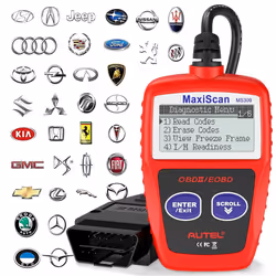 Autel OBD2 Scanner MS309 Universal Car Engine Fault Code Reader  Check Engine Light and Emission Monitor Status  OBDII CAN Di ...
