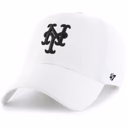 '47 New York Yankees Adjustable Cap Clean Up MLB  New York Mets White  One Size