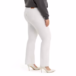 Levi's Women's Plus-Size Classic Straight Jeans  Simply White  37 US 20 R