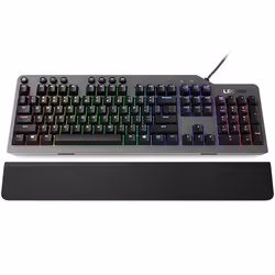 Lenovo Legion K500, Wired, USB, Mechanical, QWERTY, RGB LED, Black, Grey