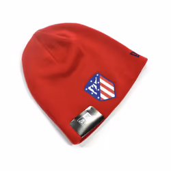 Atletico Madrid Logo Red Skull Knitted Beanie