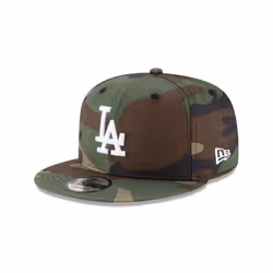 New Era Mens Los Angeles Dodgers Camouflage WDC 9Fifty Adjustable Snap