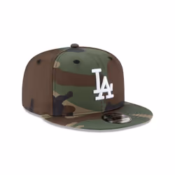 New Era Mens Los Angeles Dodgers Camouflage WDC 9Fifty Adjustable Snap