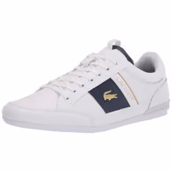 LacosteMensChaymon SneakerWhite/White Leather12