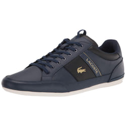 Lacoste men's Chaymon 0120 1 Cma Sneaker  Navy/Black  10 US