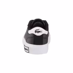 Lacoste Kids Powercourt Sneaker  BLK/WHT  4.5 US Unisex Toddler
