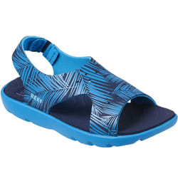 Reef Little Beachy Kids Boys Summer Beach Holiday Pool Flip Flops Sandals - Navy - 2/3K, Navy