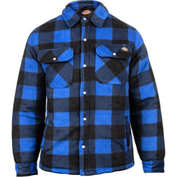 Dickies Portland Polyester Men's Blue Casual Shirt - Blue, XS