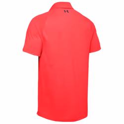 Under Armour Mens Vanish Wicking Stretch Golf Polo Shirt - S, Beta/Academy