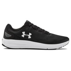 Under Armour Mens Charged Pursuit 2 Cushioned Trainers Running Shoes - UK 8, Black/White