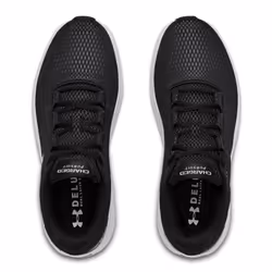 Under Armour Mens Charged Pursuit 2 Cushioned Trainers Running Shoes - UK 8, Black/White