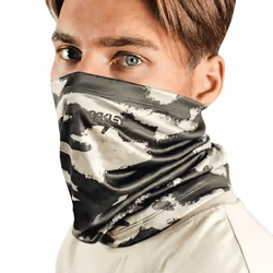 Oakley Unisex Reusable Breathable Lightweight Wicking Neck Gaiter - S/M, Painted Green Camo
