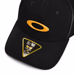 Oakley unisex adult TINCAN CAP  Blackout/Pure Gold  Small-Medium US