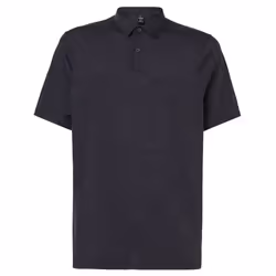 Oakley Mens 2021 Contender Heather Hydrolix Wicking Golf Polo Shirt - M, Blackout Heather