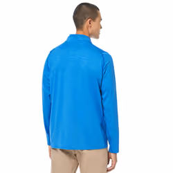 Oakley Mens 2022 Oakley Gravity Range QTR Heathered Soft Touch Golf Sweater - L, Ozone Hthr