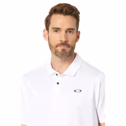 Oakley Men's Icon Tn Protect Rc Polo  White  XL