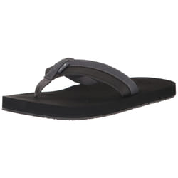 Oakley Unisex's Burke Flip Flop  Blackout  12 Women/10 Men