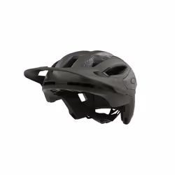 Oakley DRT3 Trail Cycling & Mountain Bike Helmet In Vent Eyewear Storage Matte Grey - L, Matte Grey/Satin Black