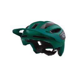 Oakley DRT3 Trail Cycling & Mountain Bike Helmet In Vent Eyewear Storage Hunter Green - L, Matte Viridn/Hunter Green Swirl