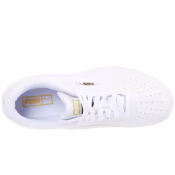 PUMA Women's Cali Wedge Sneaker  White White  7.5