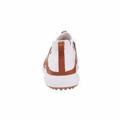 Puma Men's Ignite Pwradapt Caged Crafted Golf Shoe  Puma White-Leather