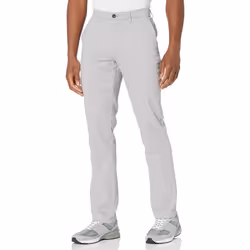 Amazon Essentials Mens Athletic-Fit casual Stretch chino Pant Available in Big & Tall Light grey 32W x 34L