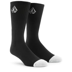 Volcom 3 pair Crew Socks ~ Crew black