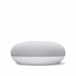 Google Nest Mini, Google Assistant, White, Fabric, Plastic, 4 cm, Touch, Wireless