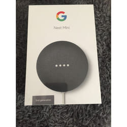 2nd Generation Google Nest Mini Smart Speaker - Charcoal