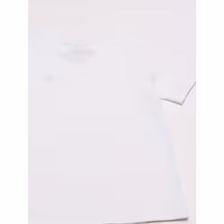 Tommy Hilfiger Boys Short Sleeve Flag Solid VNeck TShirt  Bright White  1618