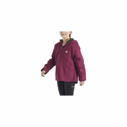 Carhartt Girls' Big Sherpa Lined Jacket Coat  Sierra Plum Caspian  Sma
