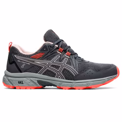 ASICS Women's Gel-Venture 8 Running Shoes  6  Carrier Grey/Ginger Peach