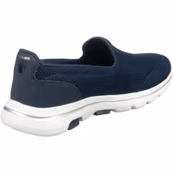 Skechers Women's Go Walk 5 Sneaker  Navy/White  9 Wide