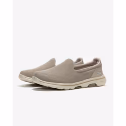 Skechers Women's Go Walk 5 Sneaker  Taupe  11 Wide