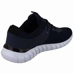Mens Skechers Casual Lace Up Trainers Ryniss 52815 - Navy, UK 6.5