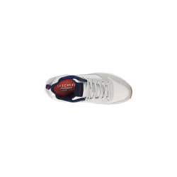 Skechers Men's Uno Stacre Oxford  Off-White (Off-White Leather/Pu/Mesh/Trim Ofwt)  8
