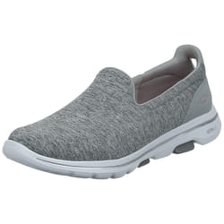 Skechers Women's Go Walk 5-Honor Sneaker  Grey  7.5 W US