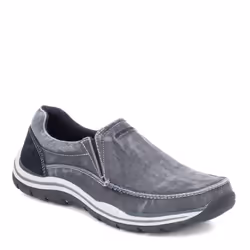 Skechers Men's Expected-Avillo Moccasin  Black  15 Wide