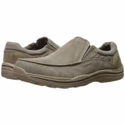 Skechers Men's Expected-Avillo Moccasin  Khaki  16 Wide