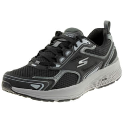 Skechers mens Go Run Consistent Sneaker  Black/Grey  13 X-Wide US
