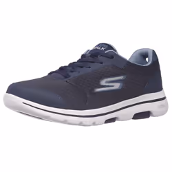 Skechers mens gowalk 5 Qualify - Athletic Mesh Lace Up Performance Walking Shoe Sneaker  Navy  95 X-Wide US